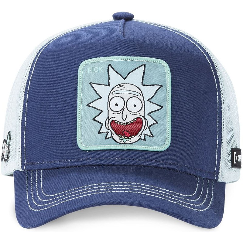 capslab-rick-sanchez-rem-san2-rick-and-morty-blue-trucker-hat