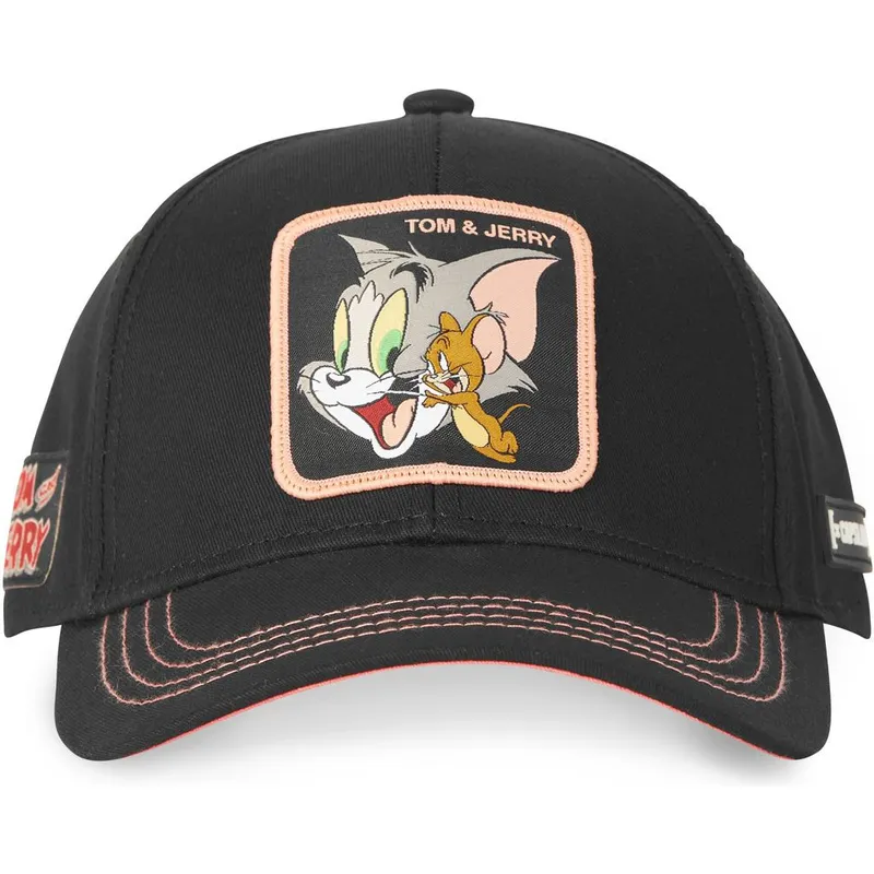 cepice-zaoblena-cerna-nastavitelny-tj3-tom-a-jerry-looney-tunes-capslab