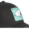 schwarze-gebogene-snapback-kappe-snoopy-nu1-peanuts-von-capslab