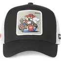 cepice-zaoblena-cerna-snapback-kart-dri2-bros-mario-super-mario-bros-capslab