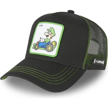 cepice-zaoblena-cerna-snapback-kart-lui1-bros-luigi-super-mario-bros-capslab