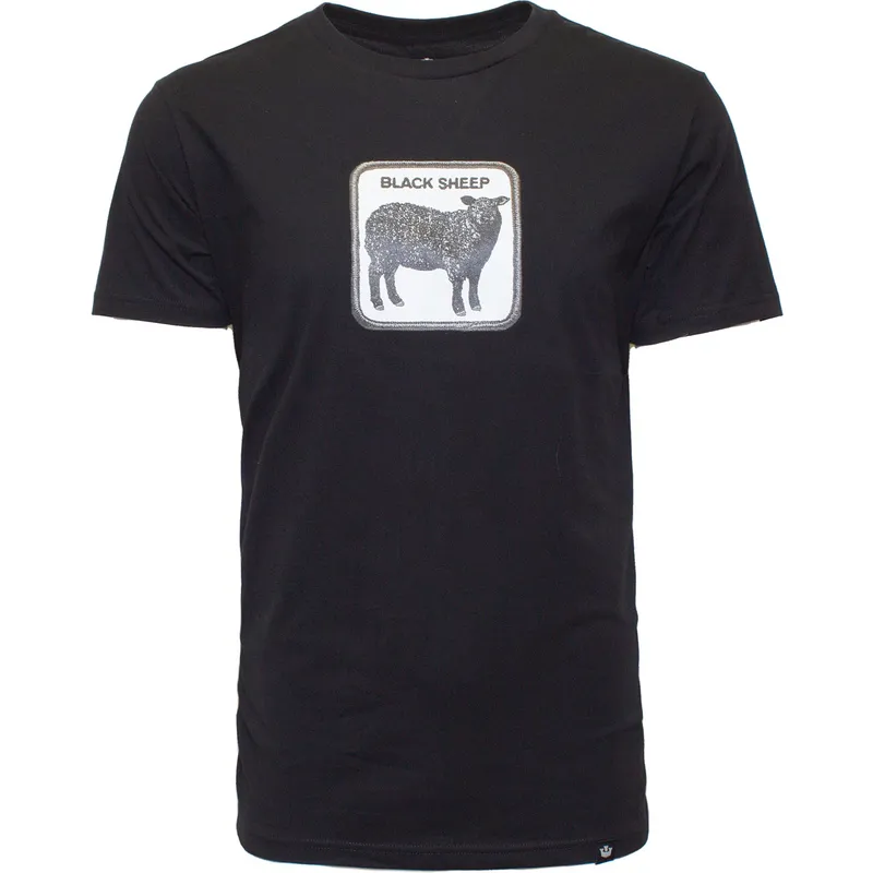 tricka-kratky-rukav-cerna-black-sheep-outcast-the-farm-goorin-bros