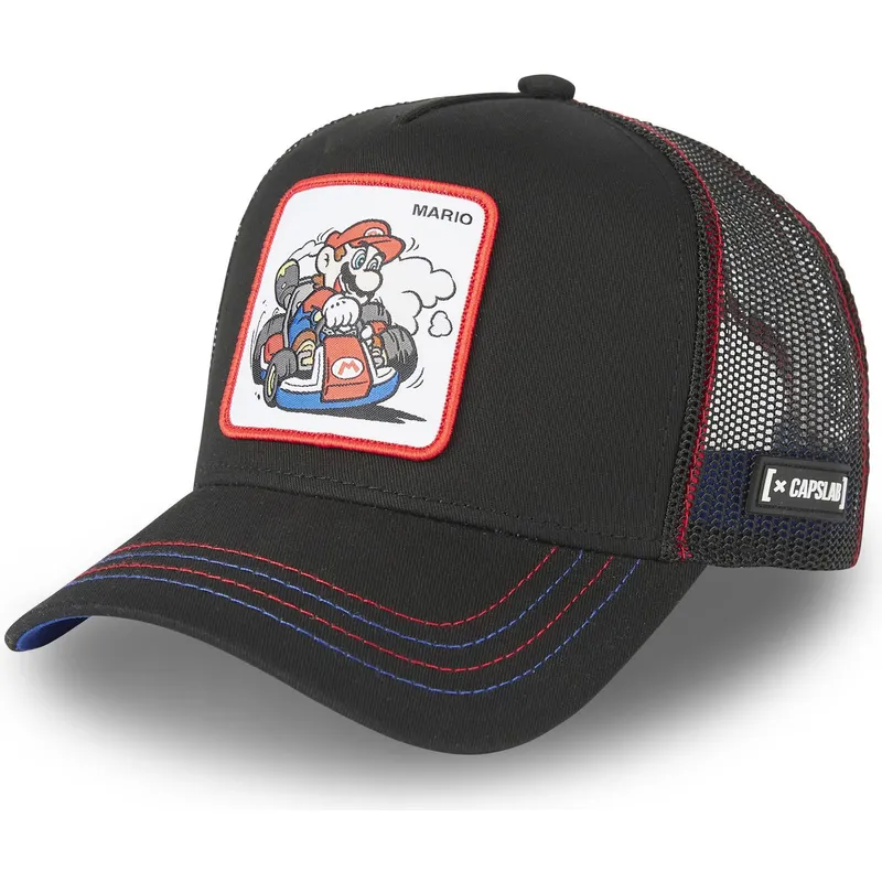 cepice-zaoblena-cerna-snapback-kart-dri1-bros-mario-super-mario-bros-capslab