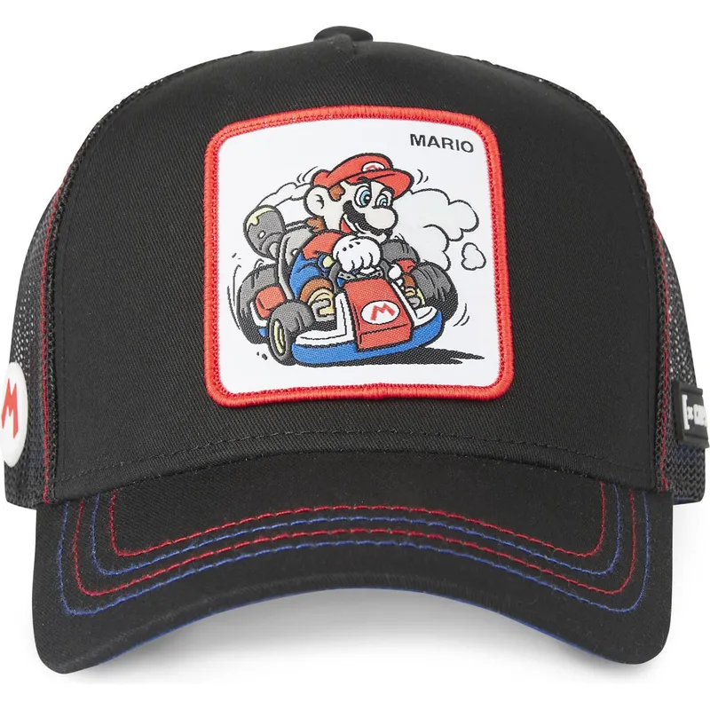 cepice-zaoblena-cerna-snapback-kart-dri1-bros-mario-super-mario-bros-capslab