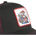cepice-zaoblena-cerna-snapback-kart-dri1-bros-mario-super-mario-bros-capslab
