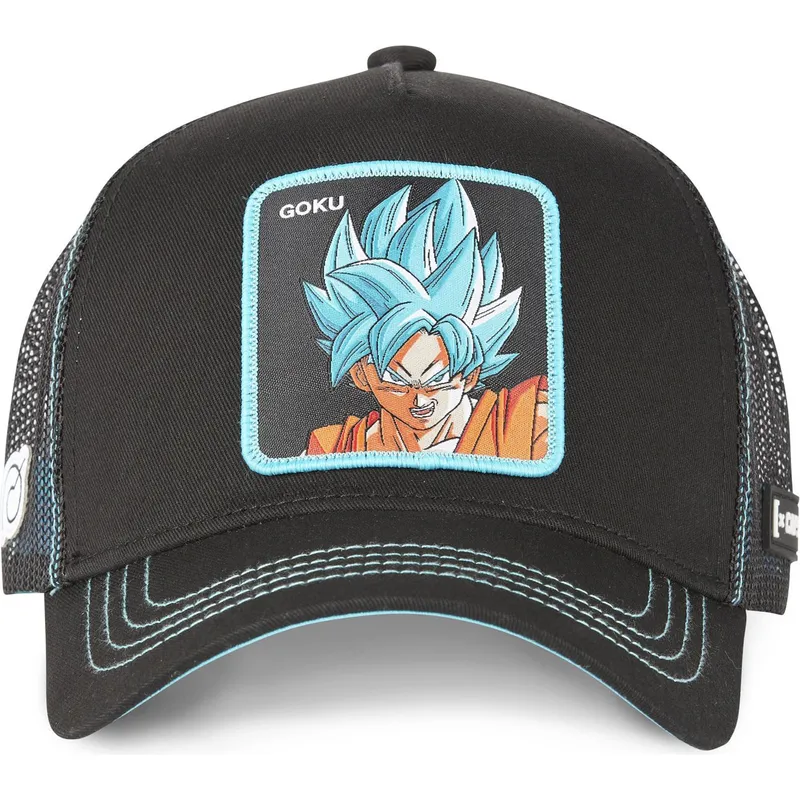 svart-trucker-keps-son-goku-super-saiyan-blue-cas-gok1-dragon-ball-fran-capslab