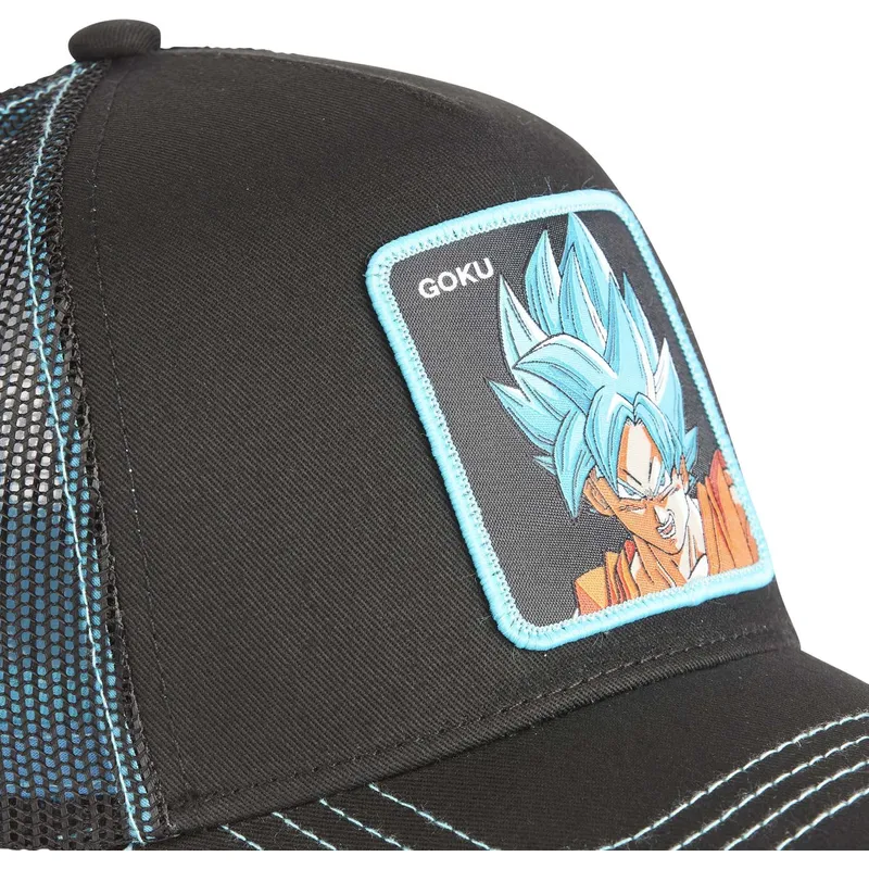 cepice-zaoblena-cerna-snapback-super-saiyan-blue-cas-gok1-son-goku-dragon-ball-capslab