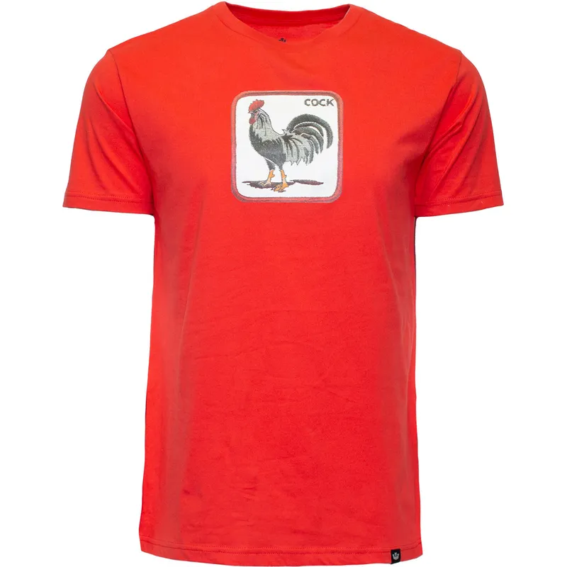 tricka-kratky-rukav-cervena-cock-coop-the-farm-goorin-bros tricka-kratky-rukav-cervena-cock-coop-the-farm-goorin-bros