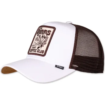 Cap zaoblená white snapback Djinns