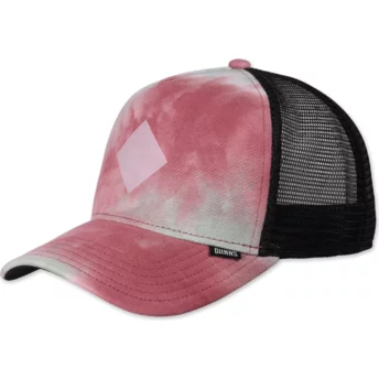 Djinns HFT JerseyBatique Pink and Black Trucker Hat