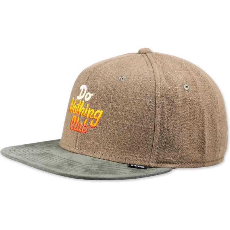 cepice-rovna-zelena-snapback-do-nothing-club-dnc-hippie-djinns