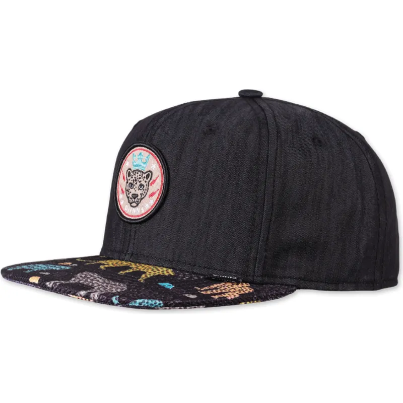 cepice-rovna-cerna-snapback-gepard-linen-rev-djinns cepice-rovna-cerna-snapback-gepard-linen-rev-djinns