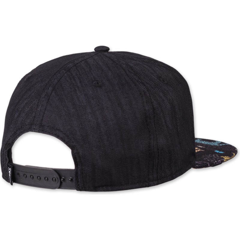 djinns-flat-brim-gepard-linen-rev-black-snapback-cap