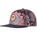 svart-snapback-keps-med-platt-skarm-peacock-linen-fran-djinns