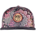 cepice-rovna-cerna-snapback-peacock-linen-djinns
