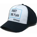 verstellbare-weiss-marineblaue-kappe-trust-the-plan-von-kimoa