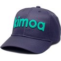 kimoa-curved-brim-logo-navy-blue-adjustable-cap