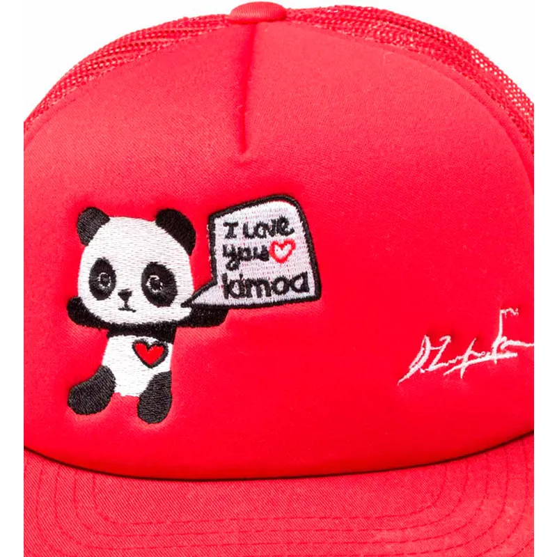 cepice-rovna-cervena-snapback-by-domingo-zapata-kimoa
