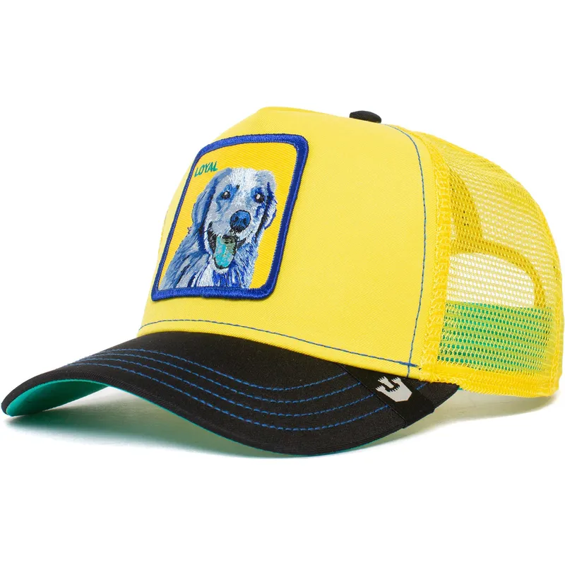 cepice-zaoblena-zluta-snapback-loyal-doggy-trip-the-farm-goorin-bros