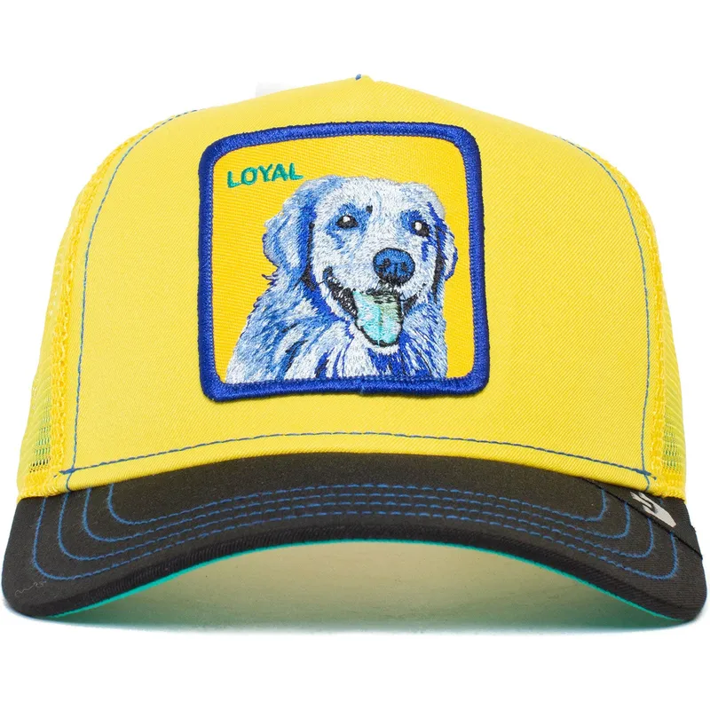cepice-zaoblena-zluta-snapback-loyal-doggy-trip-the-farm-goorin-bros