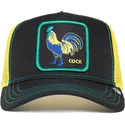 goorin-bros-trucker-cap-schwarz-und-gelb-gallo-cock-trip-the-farm