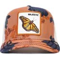 cepice-zaoblena-oranzova-snapback-majestic-monarchy-of-roses-the-farm-goorin-bros