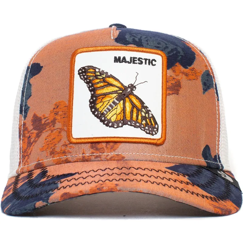 cepice-zaoblena-oranzova-snapback-majestic-monarchy-of-roses-the-farm-goorin-bros