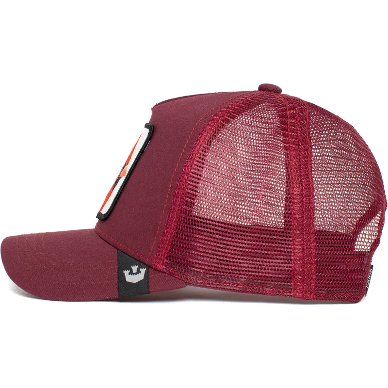 cepice-zaoblena-cervena-snapback-handsome-truckin-the-farm-goorin-bros