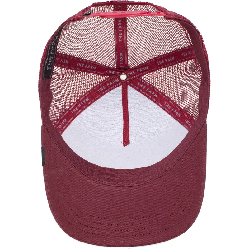 cepice-zaoblena-cervena-snapback-handsome-truckin-the-farm-goorin-bros