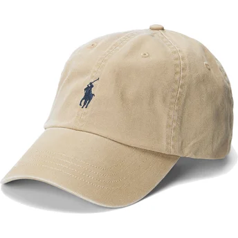 Cap zaoblená brown adjustable strap Polo Ralph Lauren
