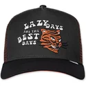 cepice-zaoblena-cerna-snapback-lazy-tiger-hft-lazy-days-are-the-best-days-djinns