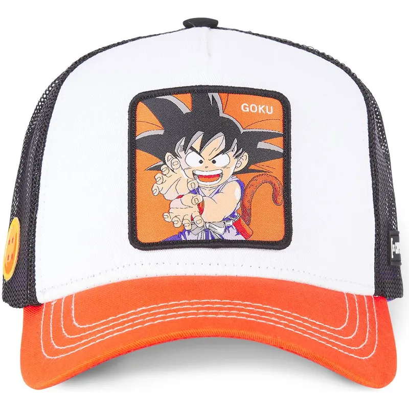 cepice-zaoblena-zadne-zvire-bila-snapback-son-goku-db3-gok2-dragon-ball-son-goku-dragon-ball-capslab
