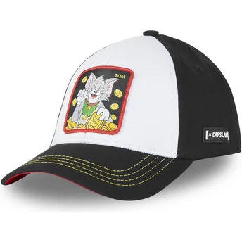 Čepice zaoblená černá snapback T12 Tom Looney Tunes Capslab