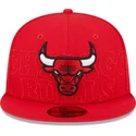 59fifty-draft-edition-2023-chicago-bulls-nba-new-era-rote-flache-angepasste-kappe