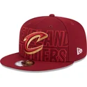 cepice-rovna-cervena-snapback-9fifty-draft-edition-2023-cleveland-cavaliers-nba-new-era