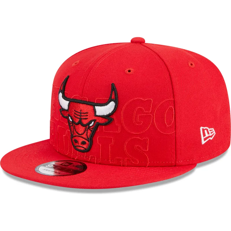 cepice-rovna-cervena-snapback-9fifty-draft-edition-2023-chicago-bulls-nba-new-era