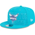 cepice-rovna-modra-snapback-9fifty-draft-edition-2023-charlotte-hornets-nba-new-era