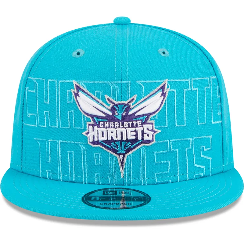 cepice-rovna-modra-snapback-9fifty-draft-edition-2023-charlotte-hornets-nba-new-era
