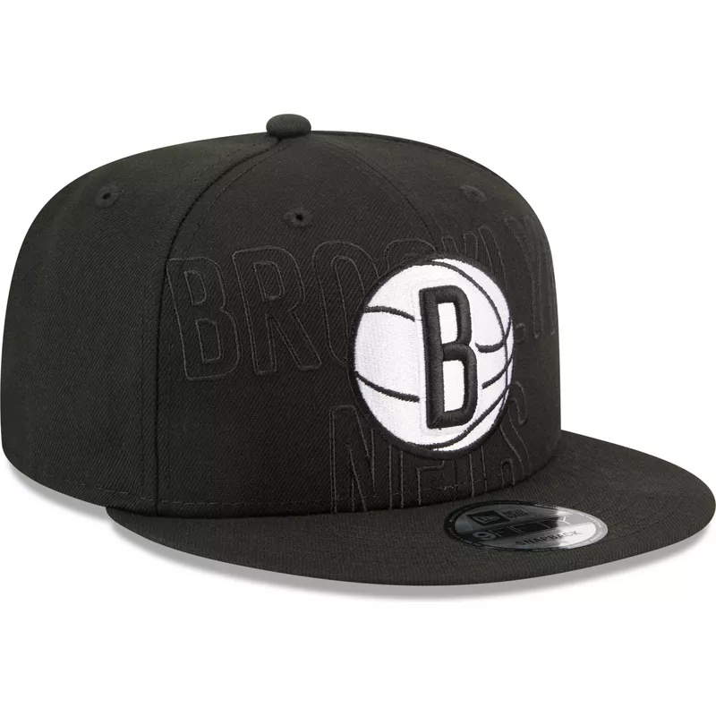 new-era-flat-brim-9fifty-draft-edition-2023-brooklyn-nets-nba-black-snapback-cap