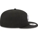 svart-platt-snapback-keps-9fifty-draft-edition-2023-brooklyn-nets-nba-fran-new-era
