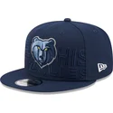 new-era-9fifty-draft-edition-2023-snapback-kappe-in-marineblau-der-memphis-grizzlies-nba