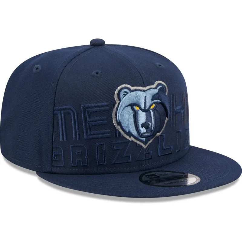 cepice-rovna-namornicka-modra-snapback-9fifty-draft-edition-2023-memphis-grizzlies-nba-new-era