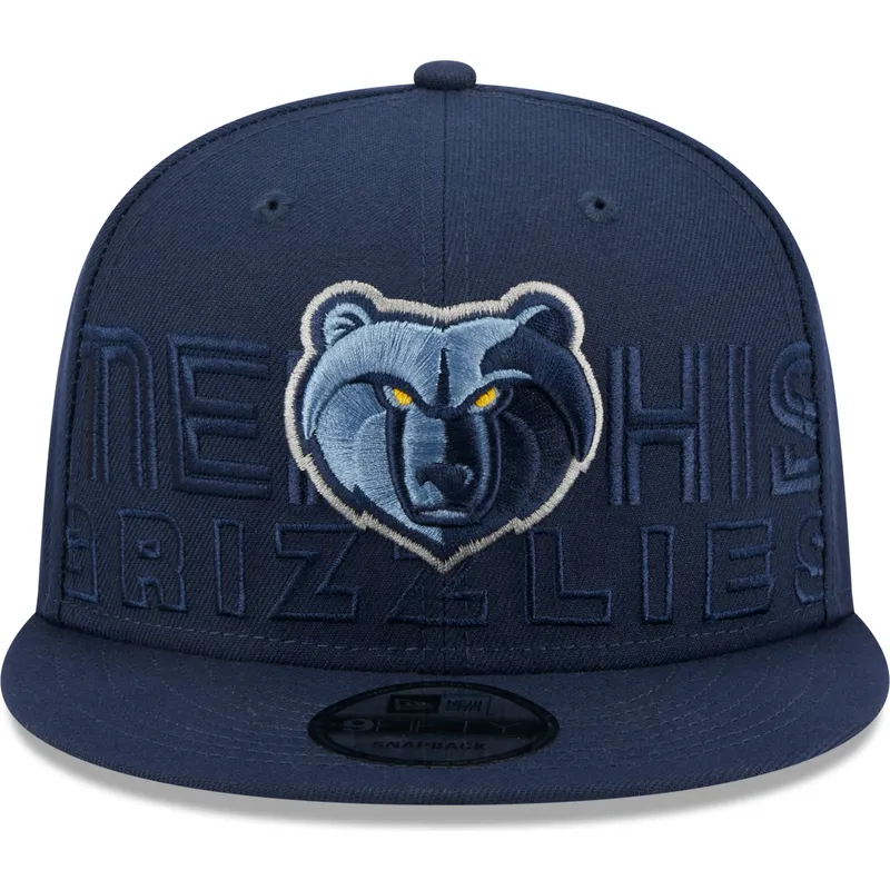 cepice-rovna-namornicka-modra-snapback-9fifty-draft-edition-2023-memphis-grizzlies-nba-new-era