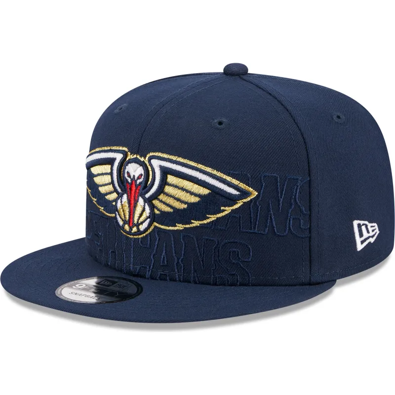 cepice-rovna-namornicka-modra-snapback-9fifty-draft-edition-2023-new-orleans-pelicans-nba-new-era