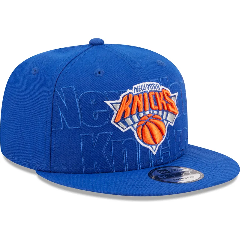 cepice-rovna-modra-snapback-9fifty-draft-edition-2023-new-york-knicks-nba-new-era