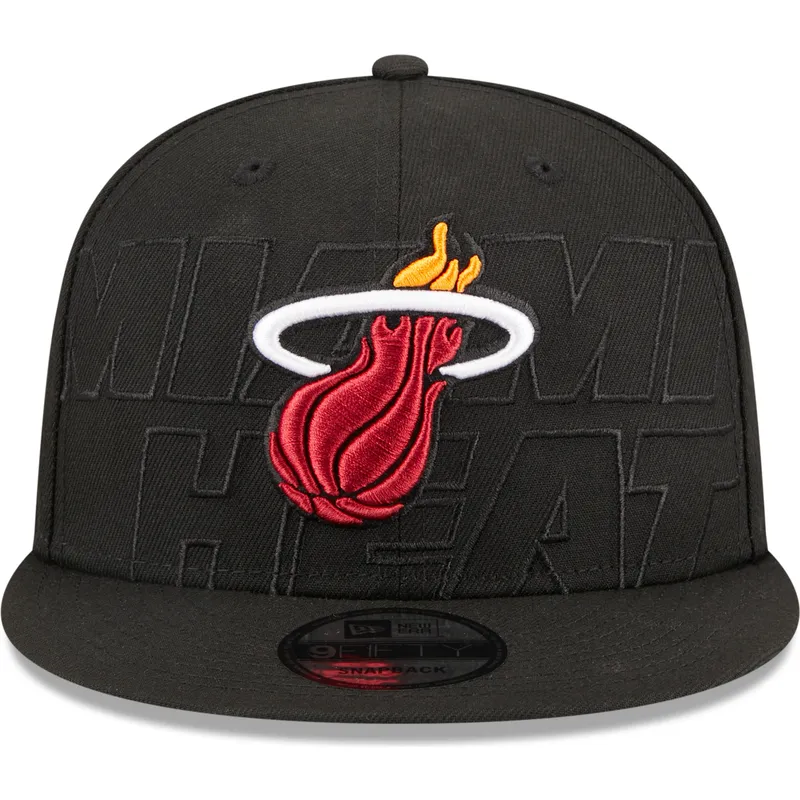 cepice-rovna-cerna-snapback-9fifty-draft-edition-2023-miami-heat-nba-new-era