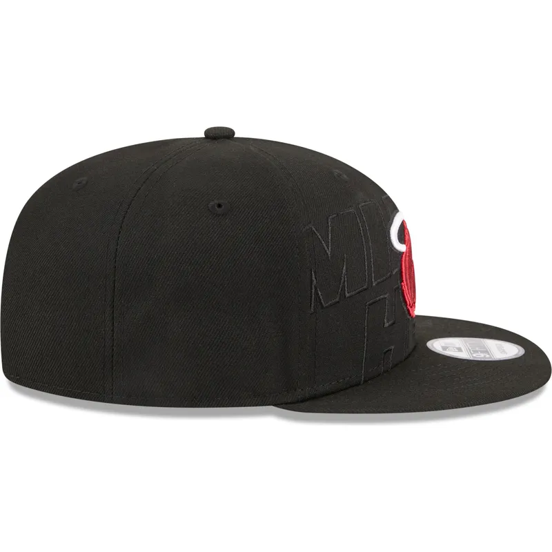 cepice-rovna-cerna-snapback-9fifty-draft-edition-2023-miami-heat-nba-new-era