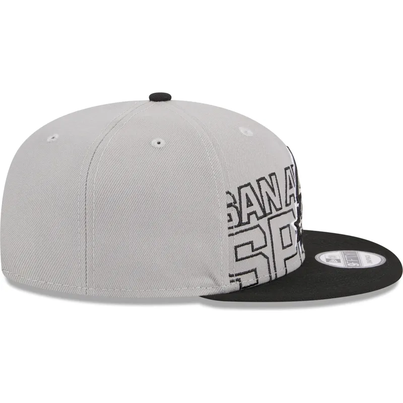 cepice-rovna-seda-snapback-9fifty-draft-edition-2023-san-antonio-spurs-nba-new-era