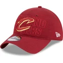 cepice-zaoblena-cervena-nastavitelny-9twenty-draft-edition-2023-cleveland-cavaliers-nba-new-era