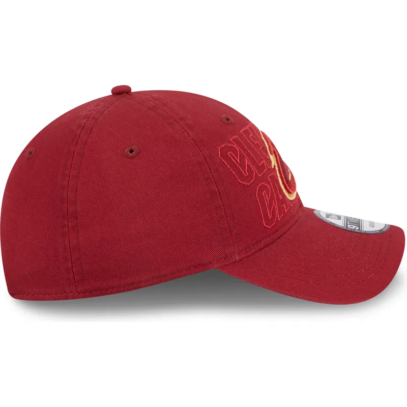 cepice-zaoblena-cervena-nastavitelny-9twenty-draft-edition-2023-cleveland-cavaliers-nba-new-era